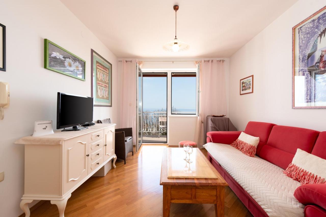 Cozy Bosnjak Near Opatija, With Sea View Terrace, Air Condition, Free Private Parking