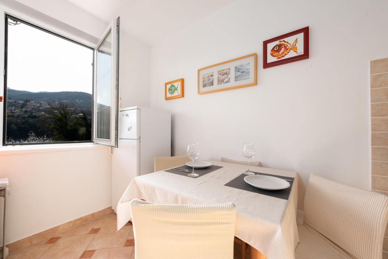 Apartment Cozy Bosnjak Near Opatija, With Sea View Terrace, Air Condition, Free Private Parking