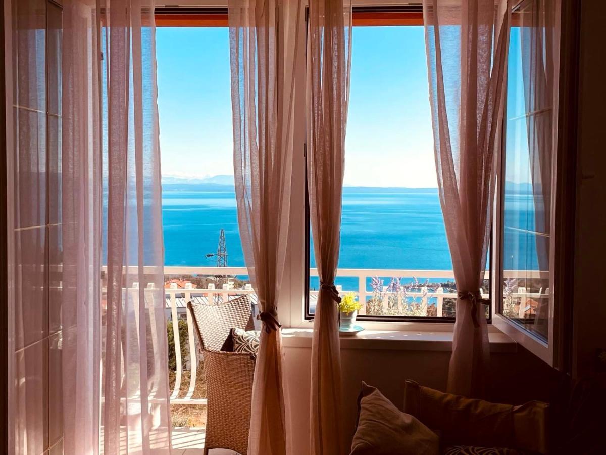 Cozy Bosnjak Near Opatija, With Sea View Terrace, Air Condition, Free Private Parking Apartment *