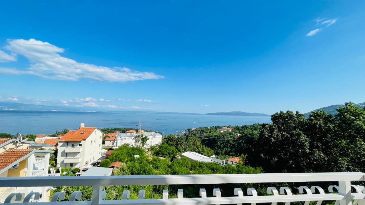 Cozy Bosnjak Near Opatija, With Sea View Terrace, Air Condition, Free Private Parking Apartment *